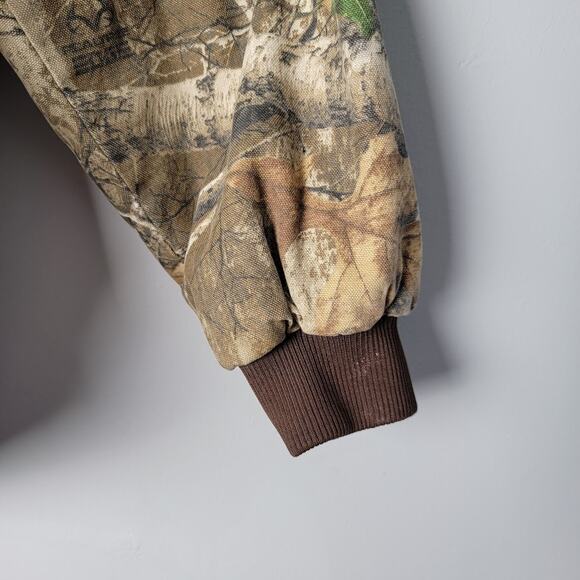 Brazos Work Force Camo Jacket XL Hooded Quilted Liner Outdoor Hunting Core - Picture 10 of 14